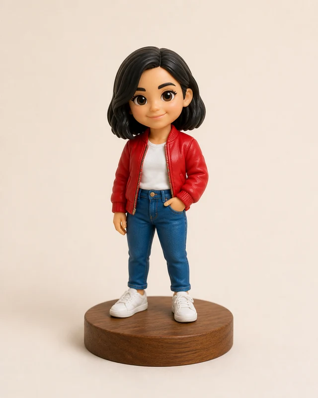 The matching example figurine