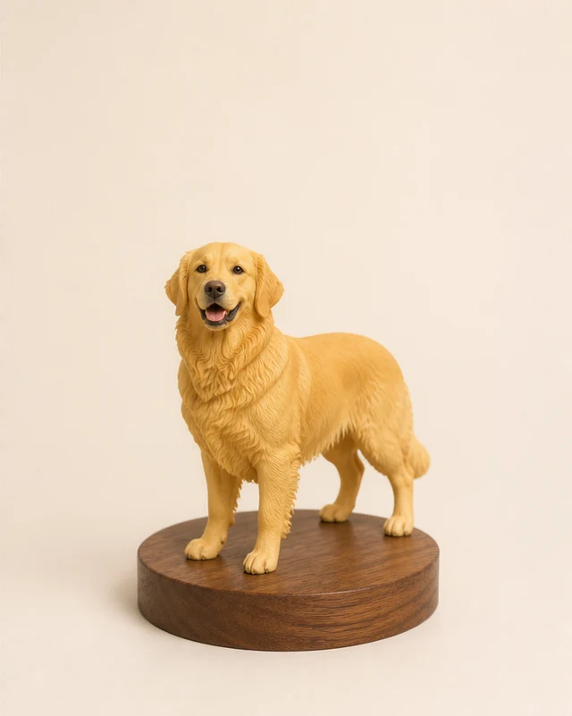 The matching example figurine